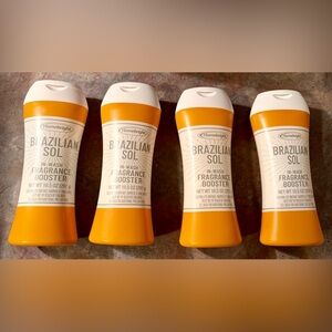 Homebright Brazilian Sol In-Wash Fragrance Booster FOUR (4) full size TROPICAL